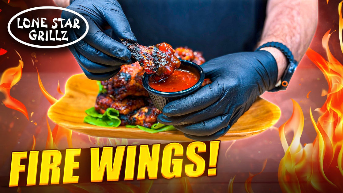 Spicy Fire Wings Recipe | Lone Star Grillz