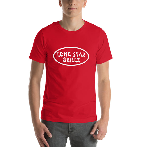 Unisex Short Sleeve T-Shirt - Red - Lone Star Grillz