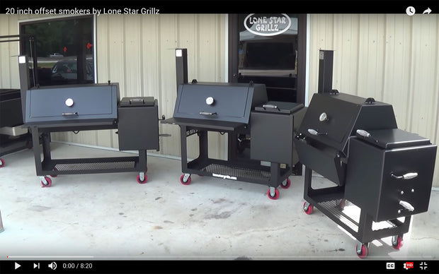 20" x 36" Offset Smoker