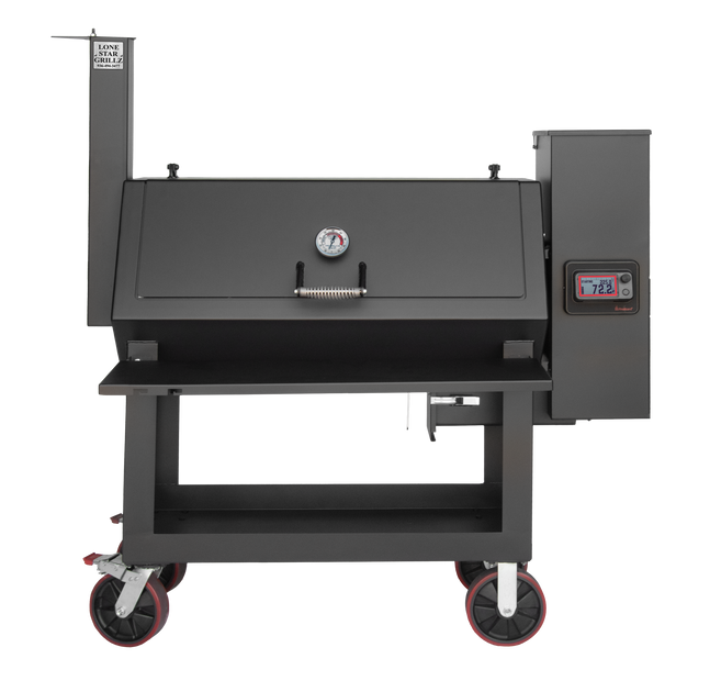 Lone Star Grillz 20'' x 42'' Pellet Smoker — Standard Cart pellet smoker