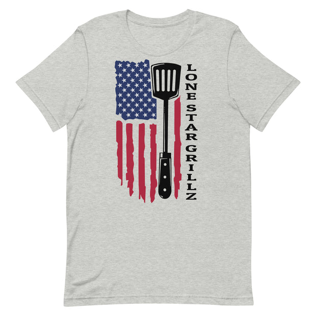 Unisex t-shirt (flag with spatula)