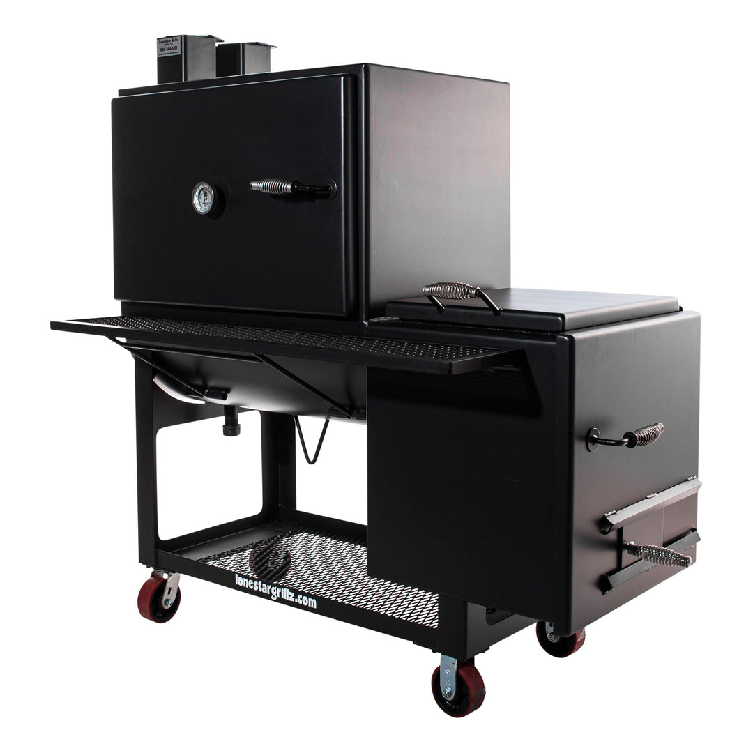 24 Offset Cabinet Smoker