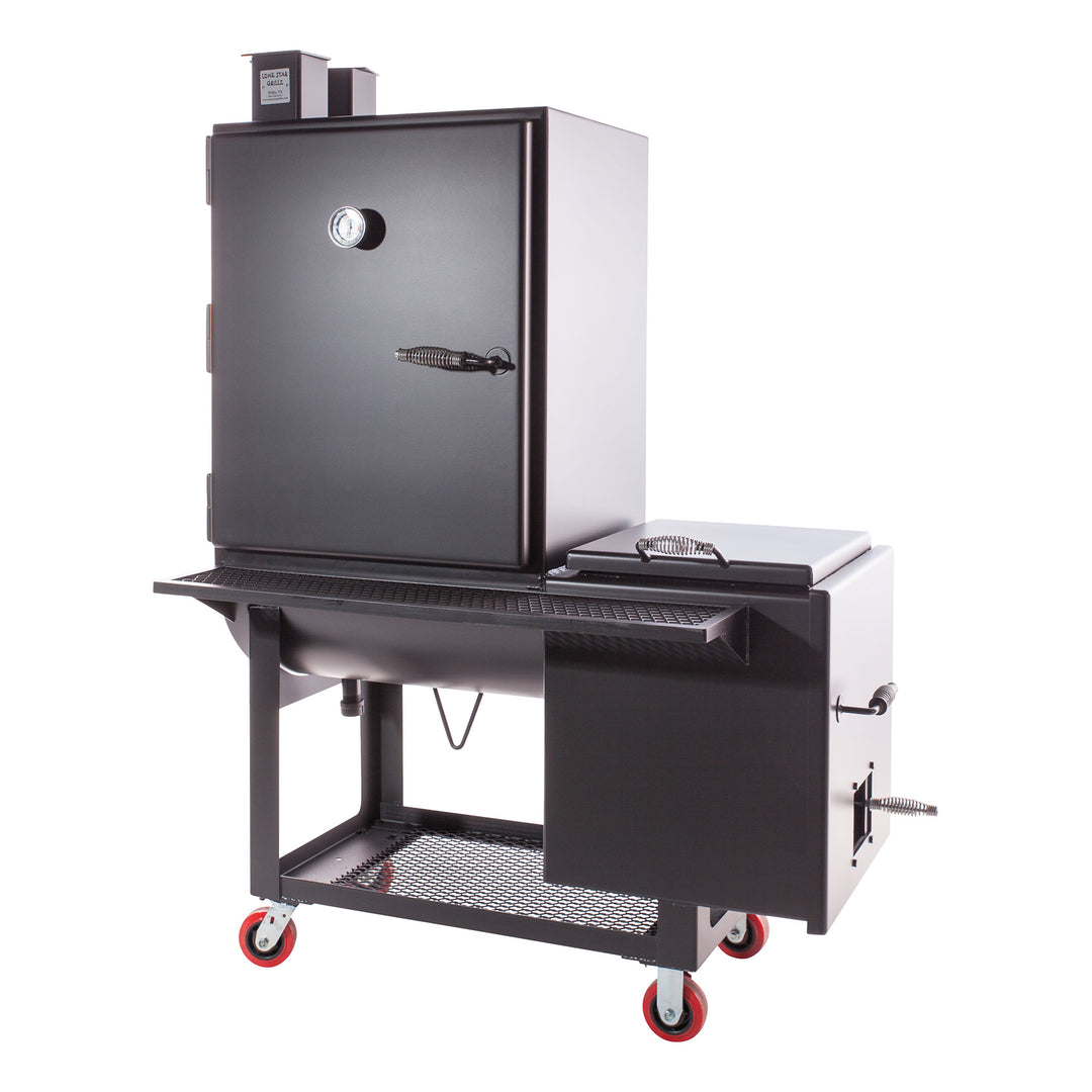 30 Offset Vertical Smoker Lone Star Grillz