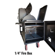 24" x 48" Offset Smoker with Vertical