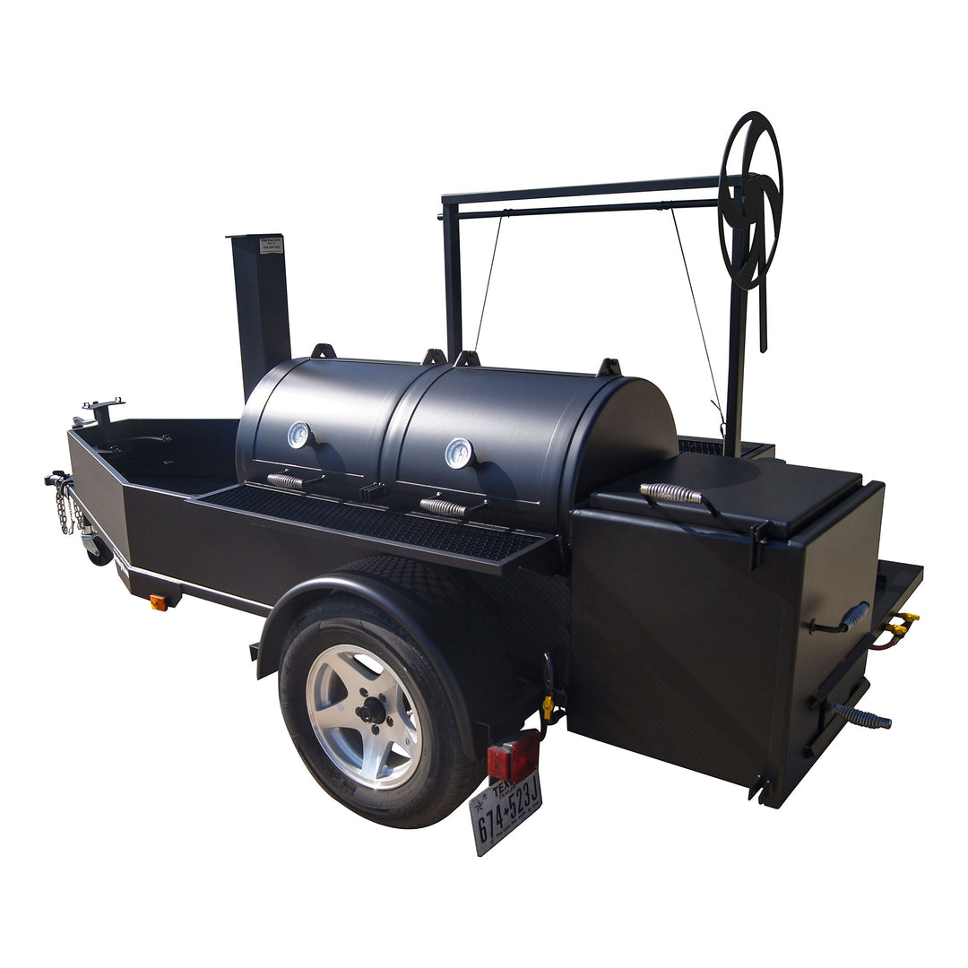 Bbq grill on trailer for sale best sale