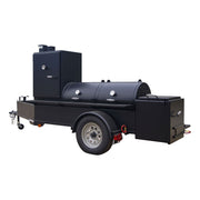 24" x 60" Trailer Pit with Vertical Slow Smoker