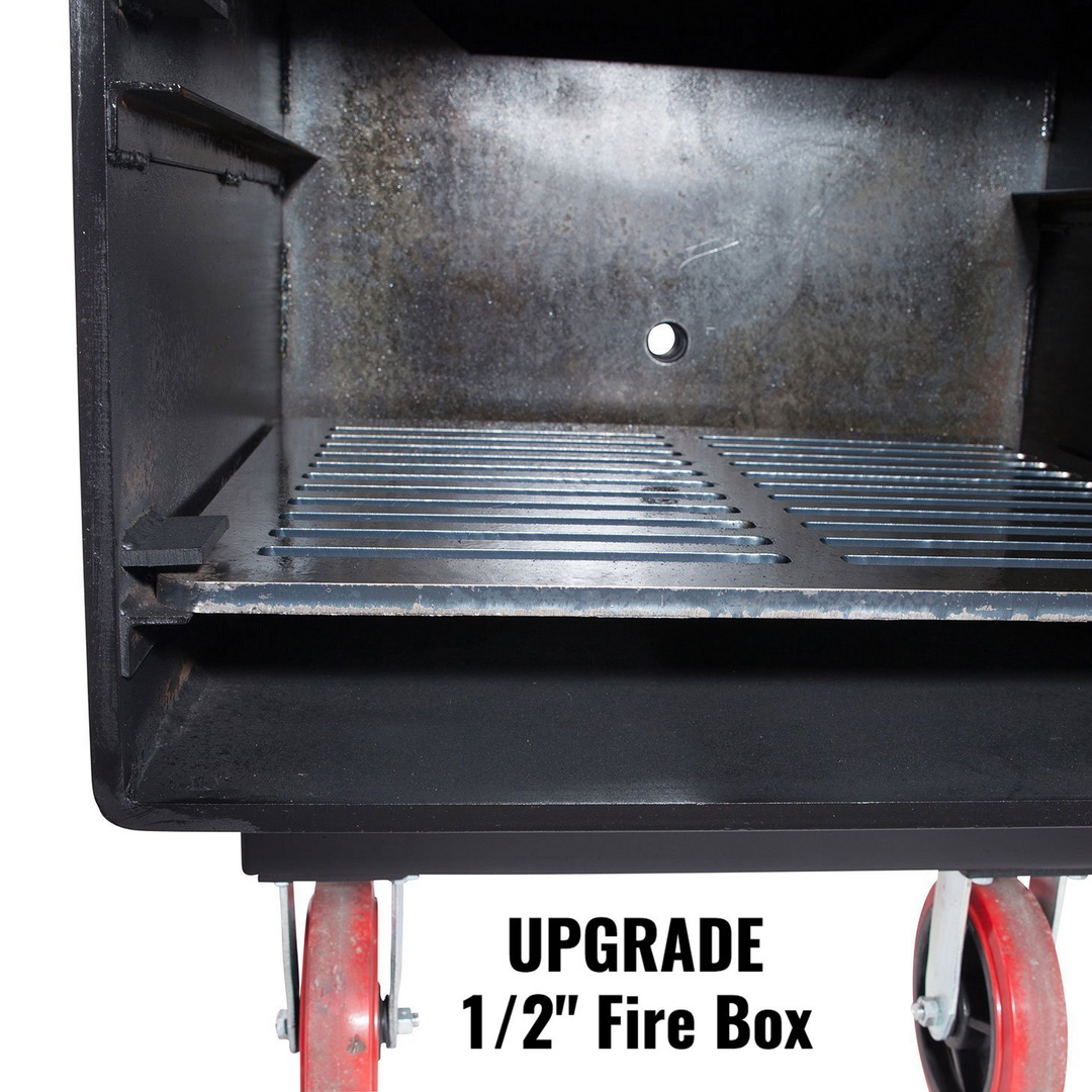 30 x72 Double Door Offset Cabinet Smoker Lone Star Grillz